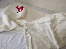 Plaid, petite Couverture Polaire 185 x 142 cm avec Cerf