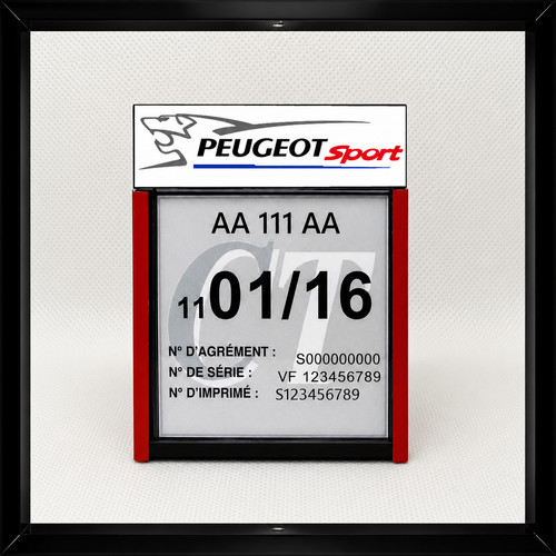 Porte vignette sticker - porte,