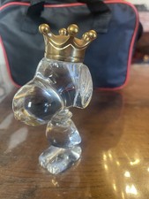 Snoopy roi couronne en cristal de Baccarat