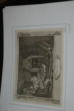 GRAVURE DE WILLIAM HOGARTH LA
