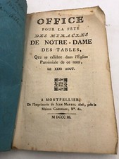 Office pour la fête des