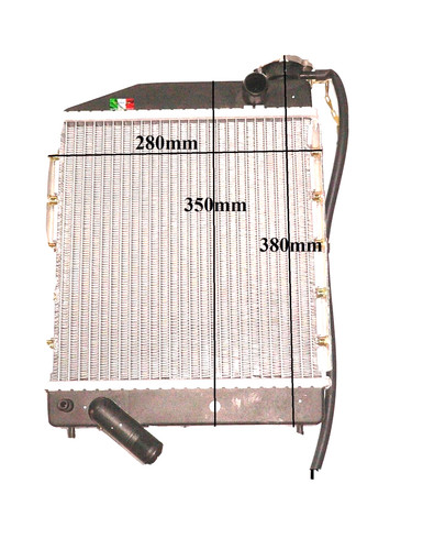 Radiateur microcar lyra - microcar, virgo