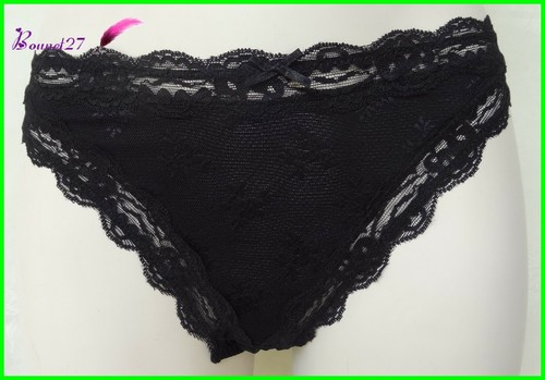 String miriale noir dentelle - noir,