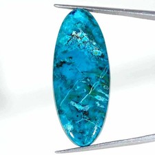 29.10Cts Naturel Shattuckite Ovale Perdre Pierre Précieuse Pour Fabrication de