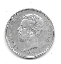 ESPAGNE monnaie de 5 Pesetas