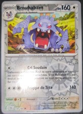 Carte Pokemon BROUHABAM 150/182 REVERSE EV4 Ecarlate et Violet PAR FR NEUF