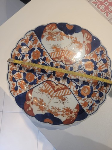 Grand plat porcelaine imari - plat,
