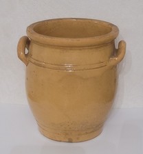 Ancien pot graisse - pot, terre