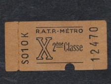 [COLLECTIONS] TICKET de METRO