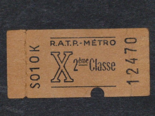 Collections ticket de metro - de,