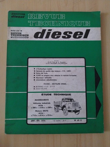 Revue technique magirus - technique, pl