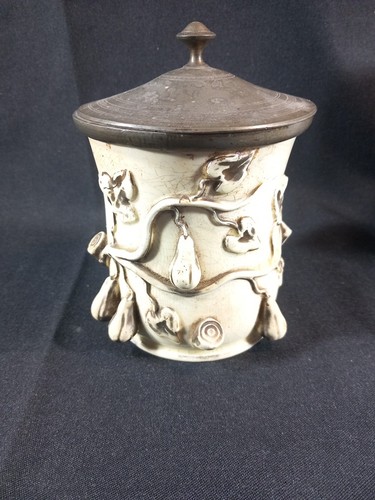 Pot tabac faience - pot,