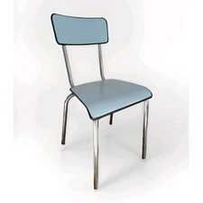 Chaise Jacques Hitier Pour Tubauto Des années 50 Assises Matière Style Bakélite.