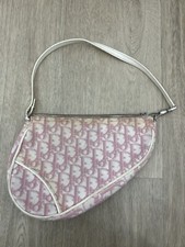 Sac Dior Monogramme Saddle Rose 