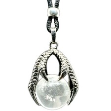 Pendentif collier en quartz