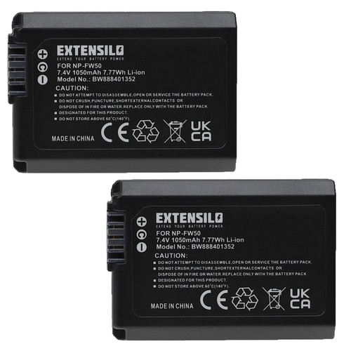 Batteries pour sony alpha - 2, 7r