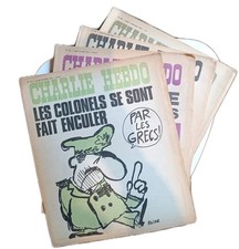 Charlie Hebdo - Lot de 4 numéros de 1974