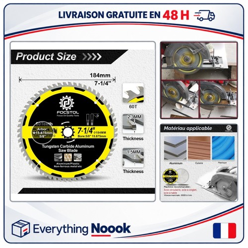 Lame scie circulaire 184mm - circulaire,