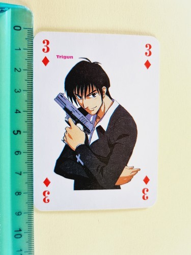 Trigun rare carte - trigun, manga