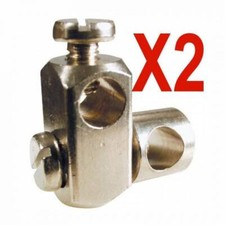 lot de 2 chapes de liaison pour vidage lavabo bidet