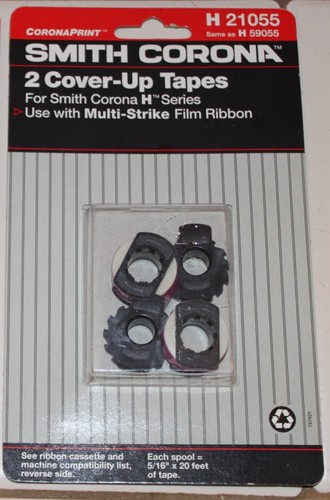 Smith corona cover tapes - smith, 2