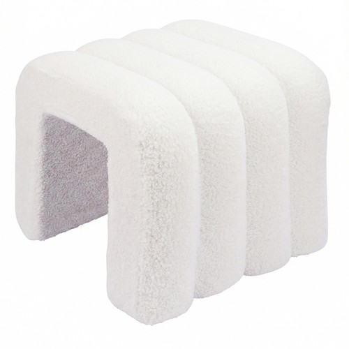 Tabouret peluche teddy - tabouret, en