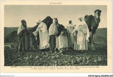 AVKP6-0293-ALGERIE - Sahara - Visite aux nomades - Dont la tente
