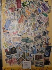 VRAC : FRANCE  + 500 TIMBRES Grands Formats Oblitérés / Lot  France  50 G