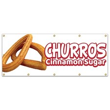 Churros Cinnamon Sugar Banner