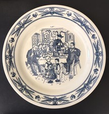 Assiette GIEN publicité