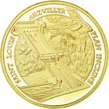 [#537276] France, Jeton, Jeton Touristique, 57/ Saint-Louis - Plan incliné de Sa