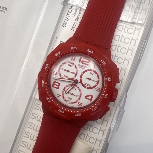 Swatch hot chili - swatch, chronograph