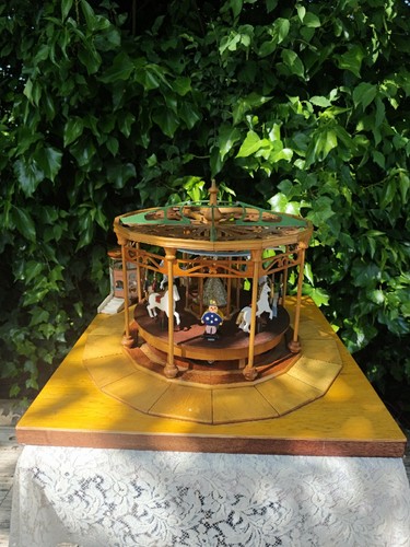 Grand carrousel manège bois - carrousel,