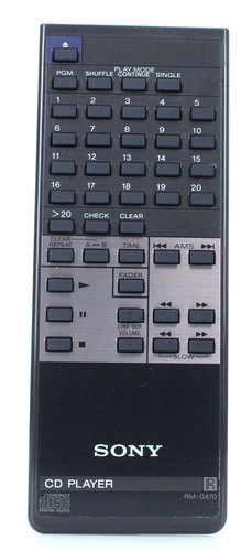 Sony d470 télécommande - sony,