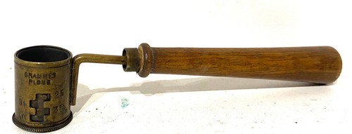 Ancien doseur poudre - ancien, plomb