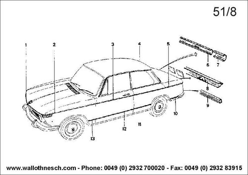 Neuf pour bmw e10 - pour,