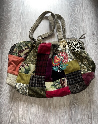 Sac main patchwork - sac, a