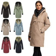 Navahoo Femmes Veste D'Hiver Parka Extérieur à Capuche Doublé SNOWELF