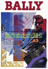 Pub chaussures - Bally ( Homme) -  A3 plastifié