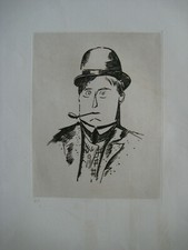 DE VLAMINCK MAURICE GRAVURE