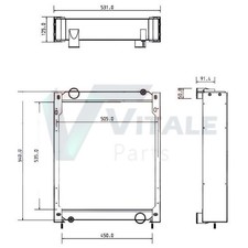 RADIATEUR EAU FENDT 720 VARIO
