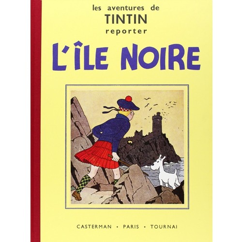 Album tintin île noire - de,