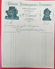 Facture (vierge) "Moulins