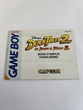 notice duck tales 2 nintendo game boy - gameboy - FAH
