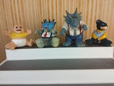 Lot de 4 figurines vintage années 1990 Disney Jim Henson Dinosaurs TV Series