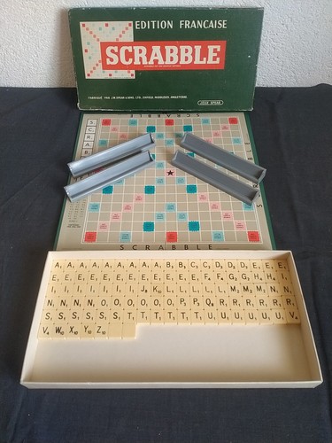 Jeu société scrabble - jeu, de