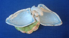V71 Saleron Vide Poche Porcelaine Conta Boehme Enfants Petit Pois ancien Saxe