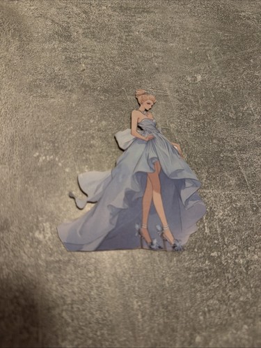 Sticker cartonné cendrillon - sticker,