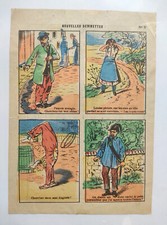 5 Images d' Epinal - Publicité - Nouvelles Devinettes - n° 6, 20, 28, 36, 41