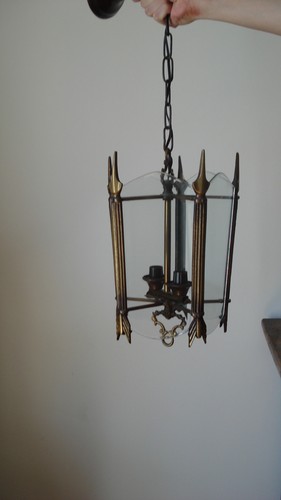 Petite lanterne bronze doré